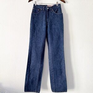 Levi's Vintage Original 501 Button Fly 80’s Rare Blue Jeans High Rise